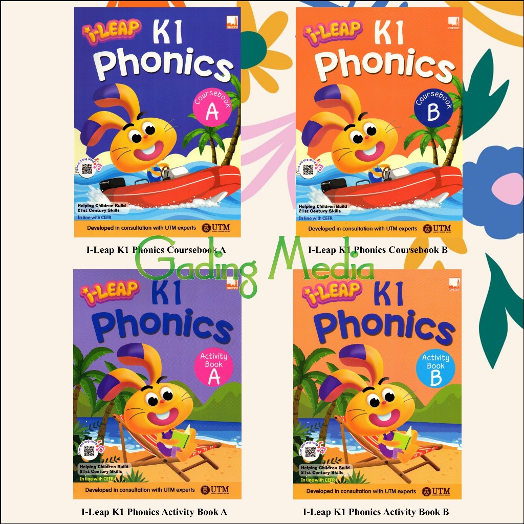 I-LEAP K1 PHONICS COURSEBOOK - ACTIVITYBOOK