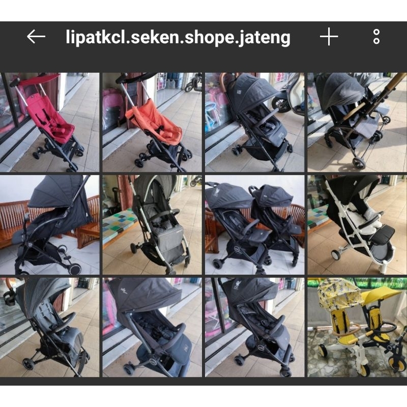 tas stroller stroller kereta dorong babywalker pushwalker bouncer apolo ayunan booster carseat high 
