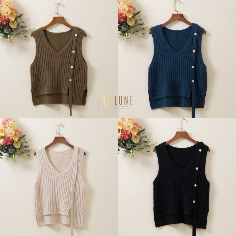 READY LALUNE KNIT VEST BANGKOK
