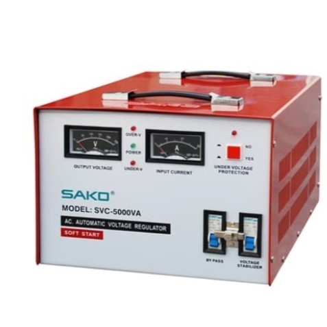 svc 5000va SAKO Stabilizer Stabil Listrik Digital 5000 Watt SVC 5000 DS SVC-5000DS 5000 va