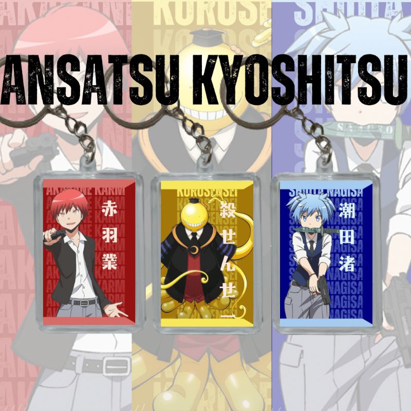 Gantungan Kunci akrilik Anime Ansatsu Kyoushitsu keren