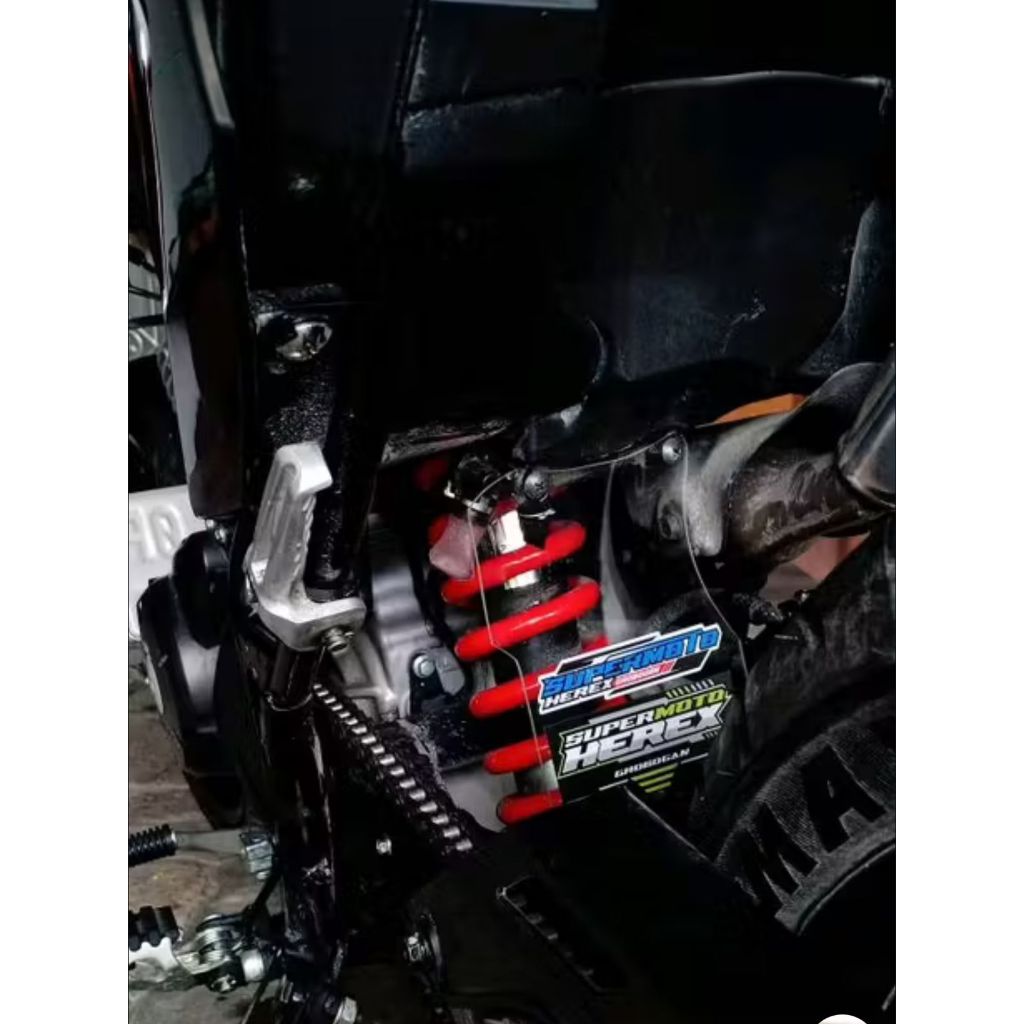 MUDFLAP CRF 150 PENAHAN LUMPUR CRF COVER AKRILIK PELINDING LUMPUR HONDA CRF 150