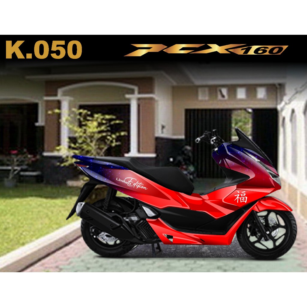 (COD)Decal STIKER PCX 160 2022 2023 Full body - STICKER AKSESORIS VARIASI MOTOR PCX 160 k.050