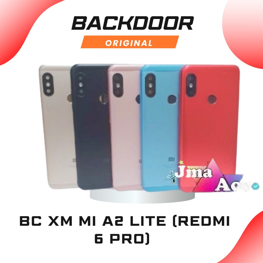 Backdoor/tutup belakang Xiaomi MI A2 LITE (REDMI 6 PRO) original