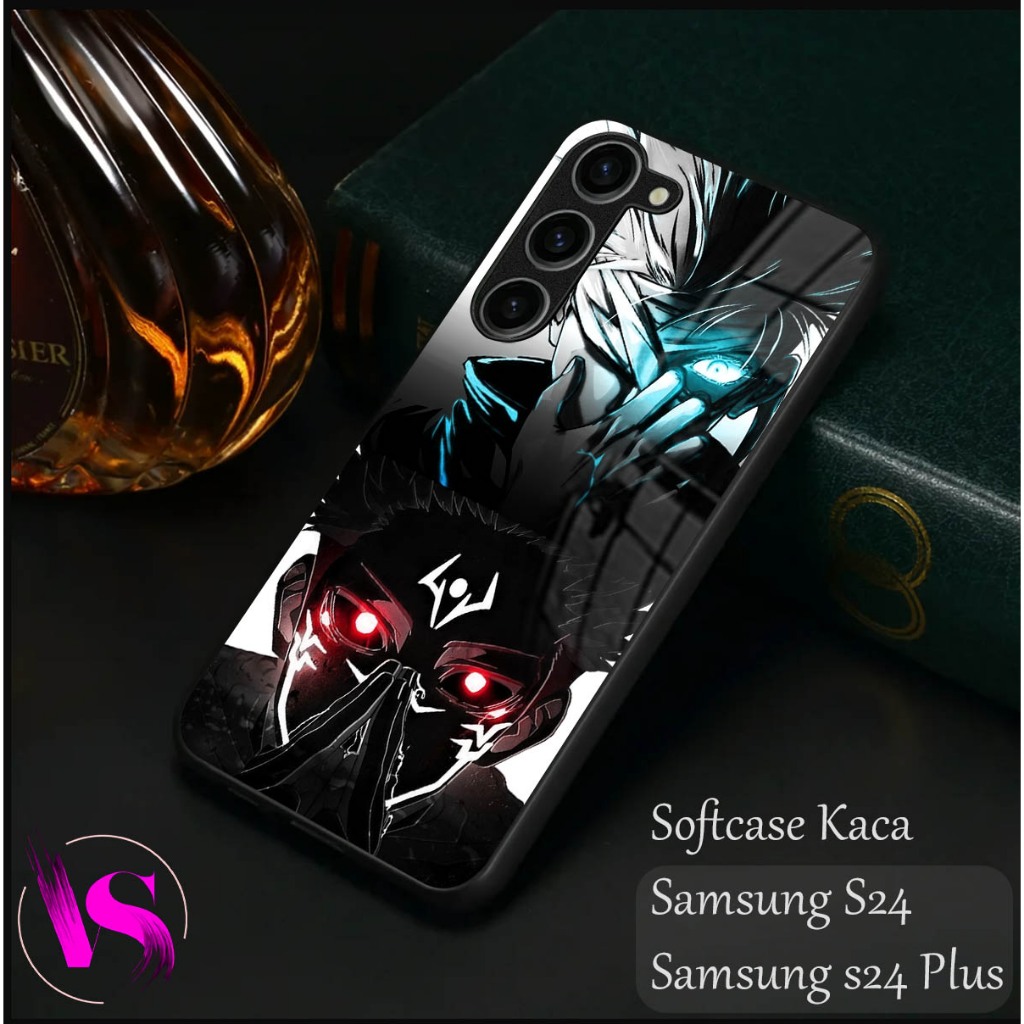 Softcase Glossy SAMSUNG S24 S24PLUS [VN18| Case Kilau Samsung | Kesing Silikon Hape Mika Pelindung S