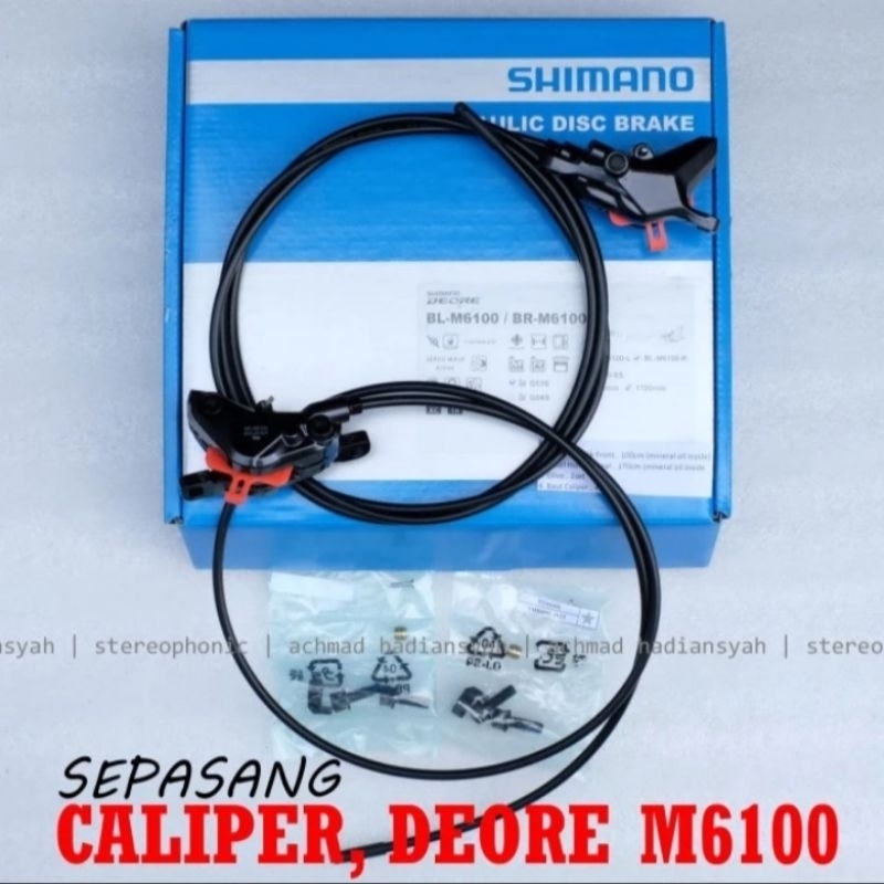 Caliper Brakeset Shimano Deore M6100 - Kaliper Shimano Deore M6100