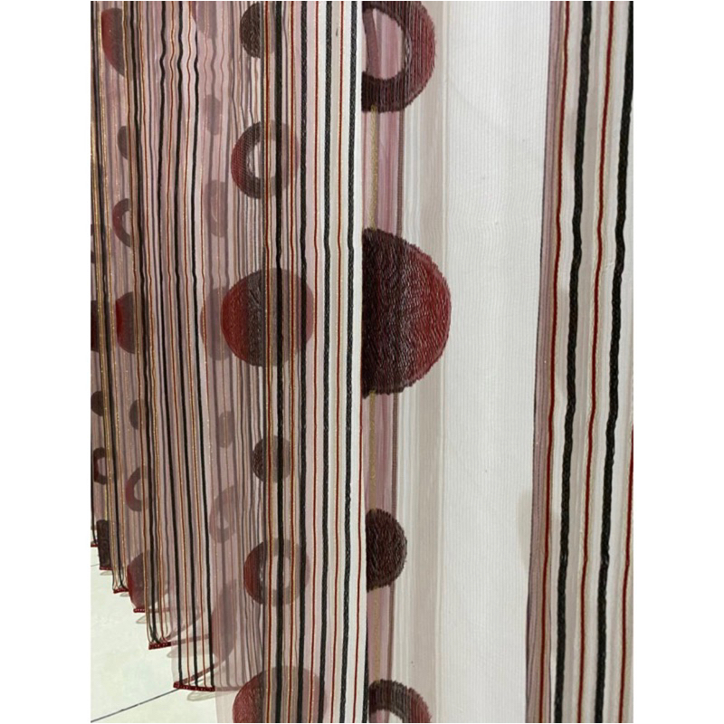 Gorden Vitrase Motif Model Plisket | Gorden Siang | Pelapis Gorden