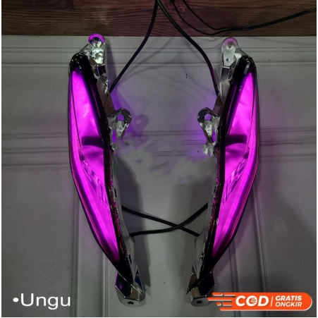 FULLSET LENGKAP REFLEKTOR SEIN MIKA SMOKE + LAMPU ALIS RUNNING BEAT FI 2012 2013 2014 2015