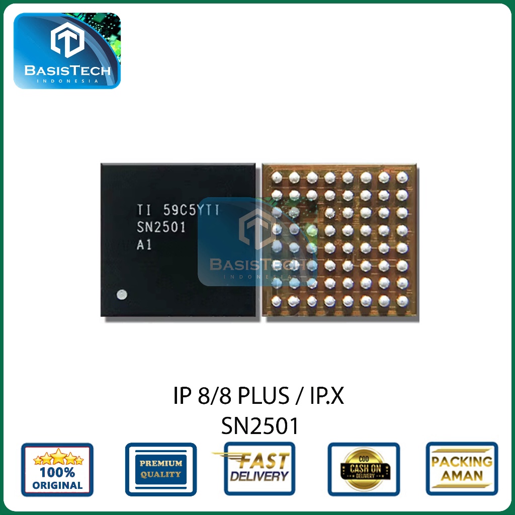 IC CAS CHARGER FOR IPHONE 8 - 8 PLUS - X - SN2501