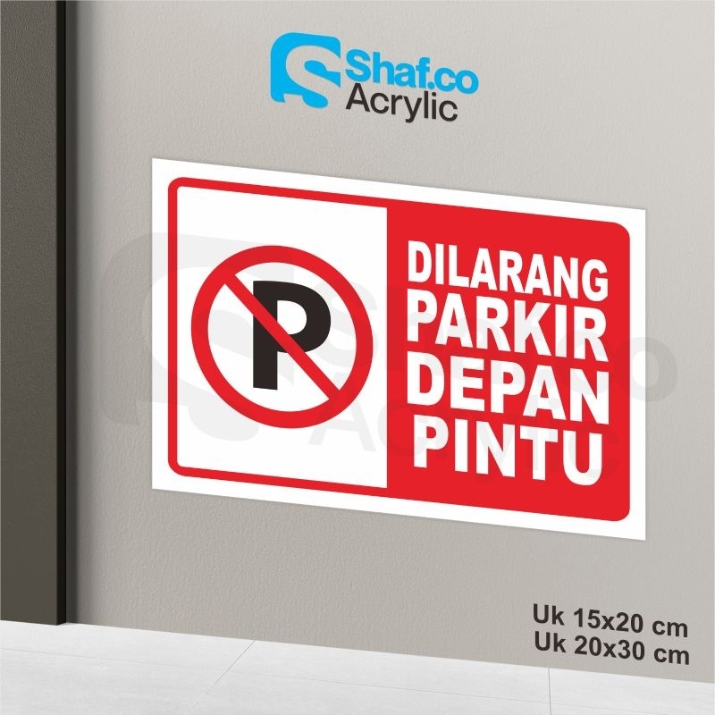 

STICKER DILARANG PARKIR // STIKER // RAMBU-RAMBU //