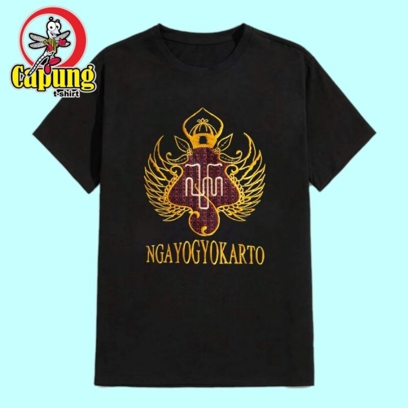 KAOS LAMBANG KRATON JOGJA  BORDIR