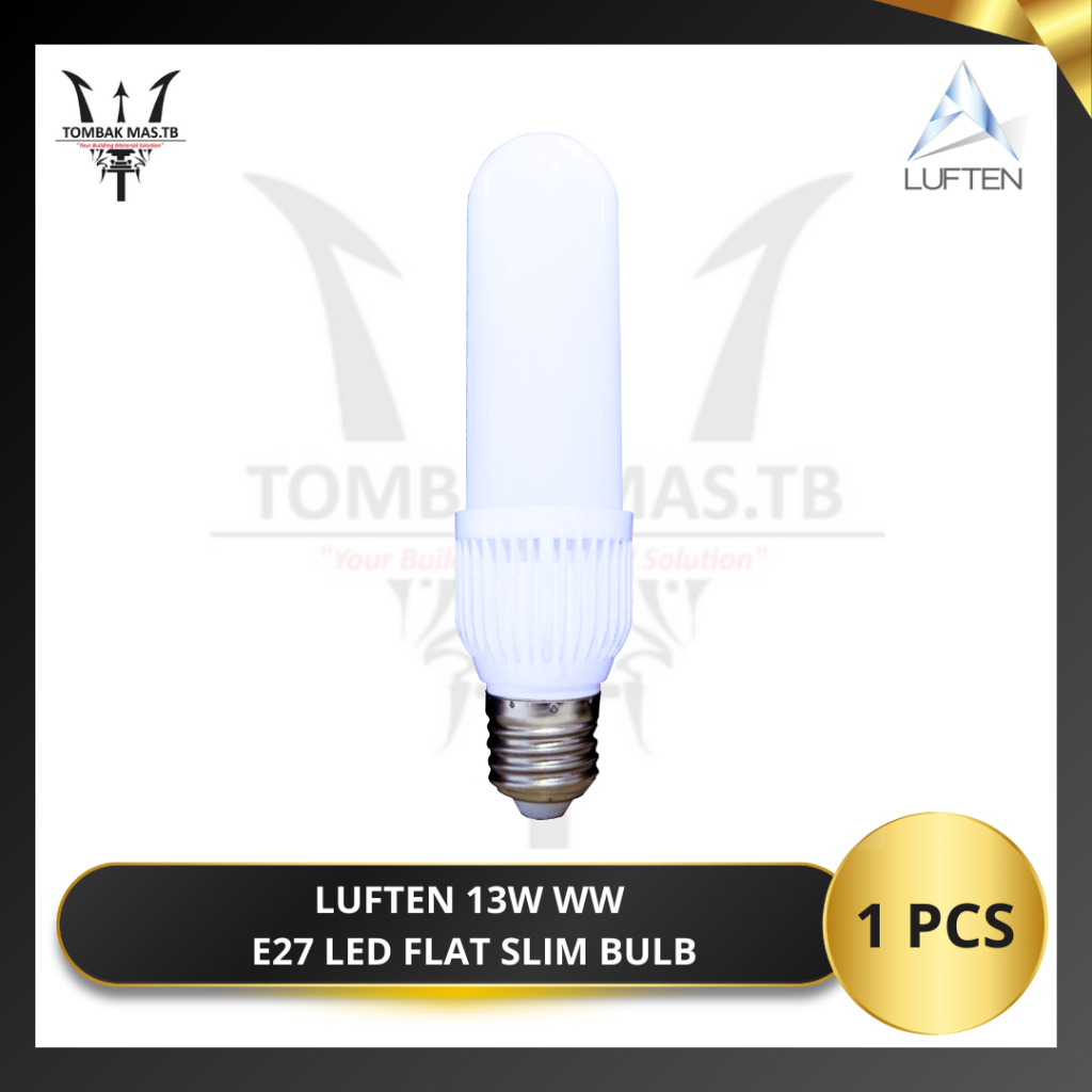 Bohlam Lampu LED Slim Bulb Luften 13 Watt - Putih (1pcs)