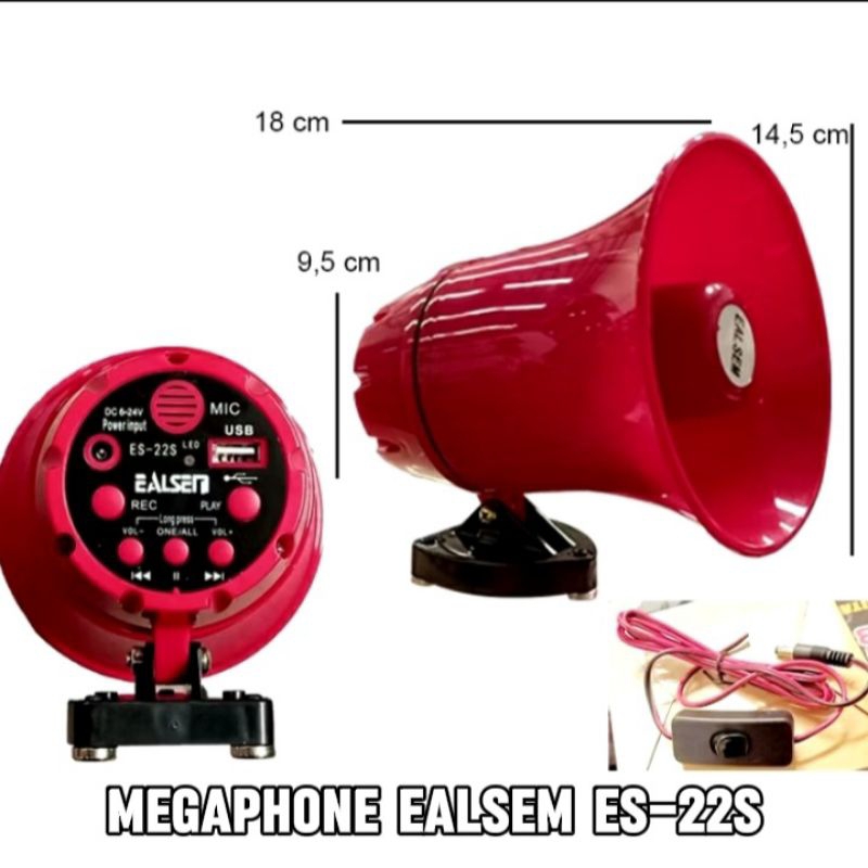 MEGAPHONE EALSEM ES-22 S