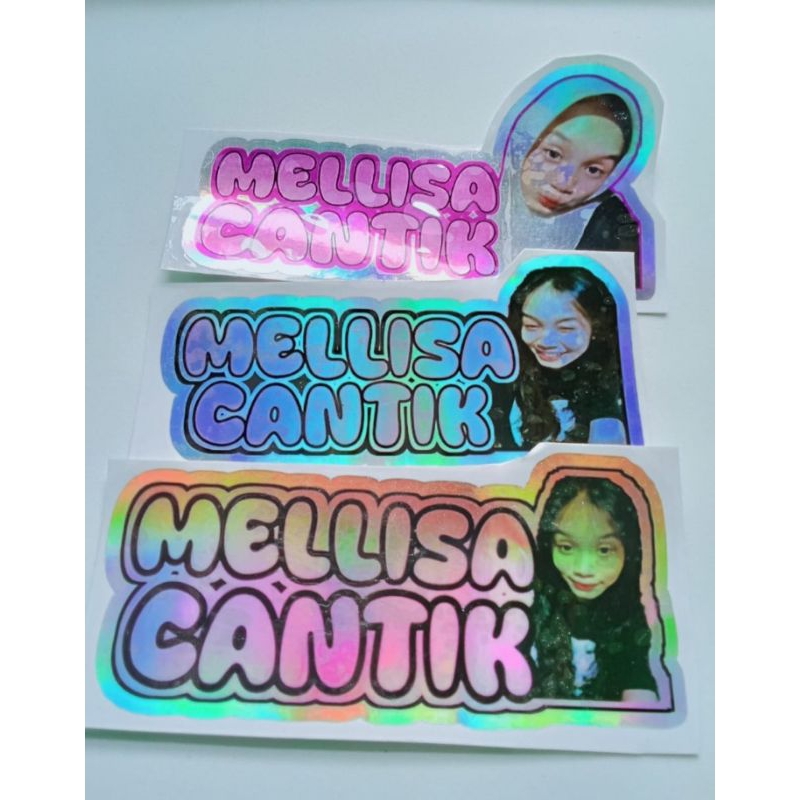 

stiker custom foto