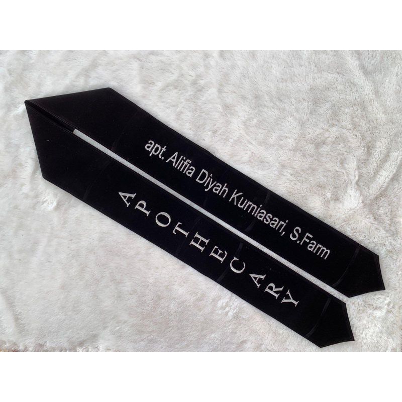 Selempang Wisuda Leher Tanpa Logo