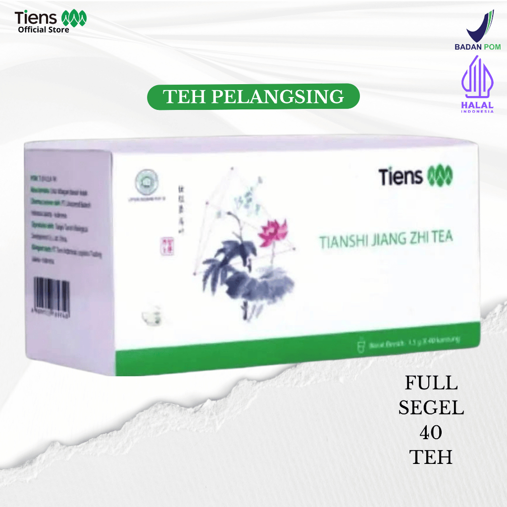 Pelangsing Badan Tiens Jiang Zhi Tea Teh Pelangsing Detox Diet Detoks