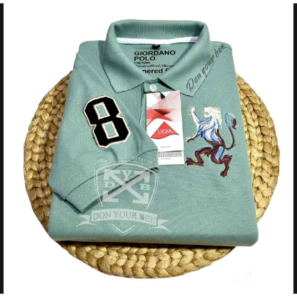 Kaos polo GIORDANO Pria kerah / Kaos Kerah Pria Dewasa / Size M-L-XL-XXL