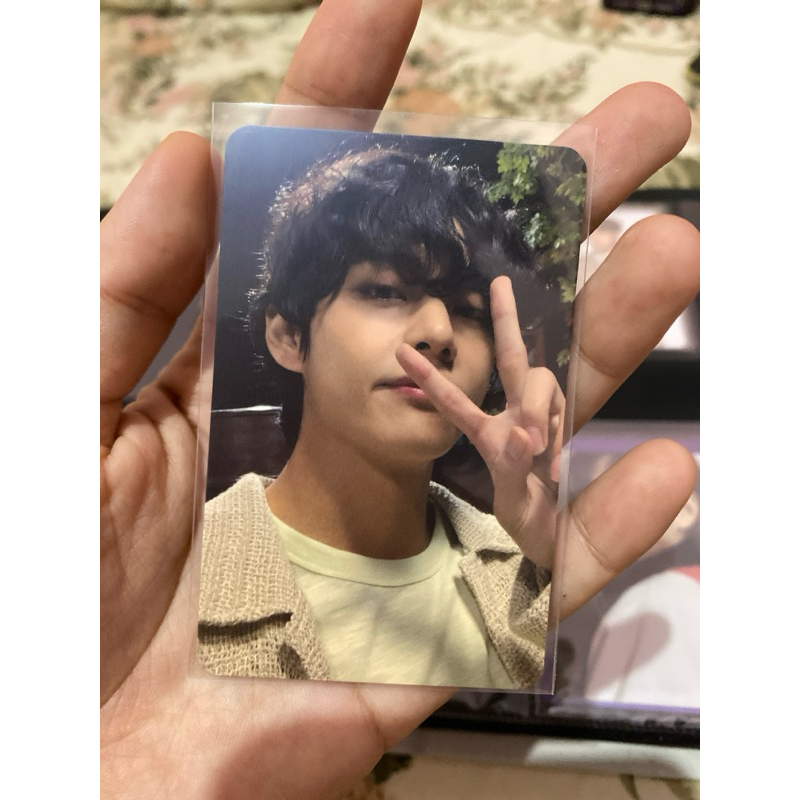 OFFICIAL PHOTOCARD BTS V TAEHYUNG MOTS THE JOURNEY JAPAN