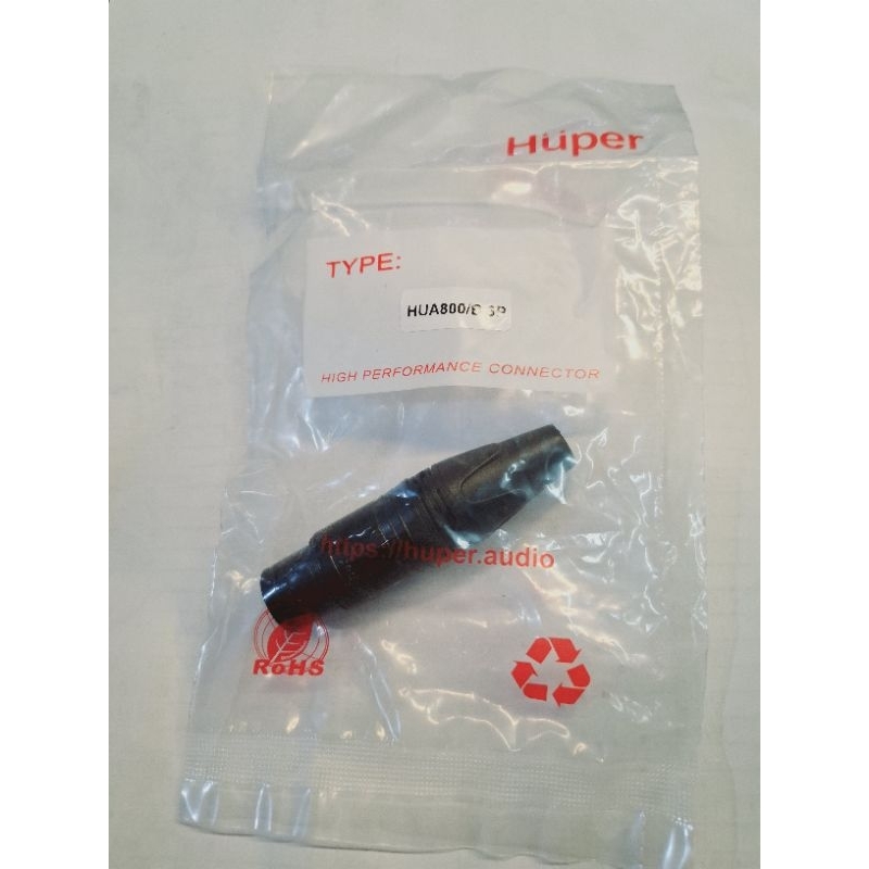 Jek xlr canon male/female HUPER