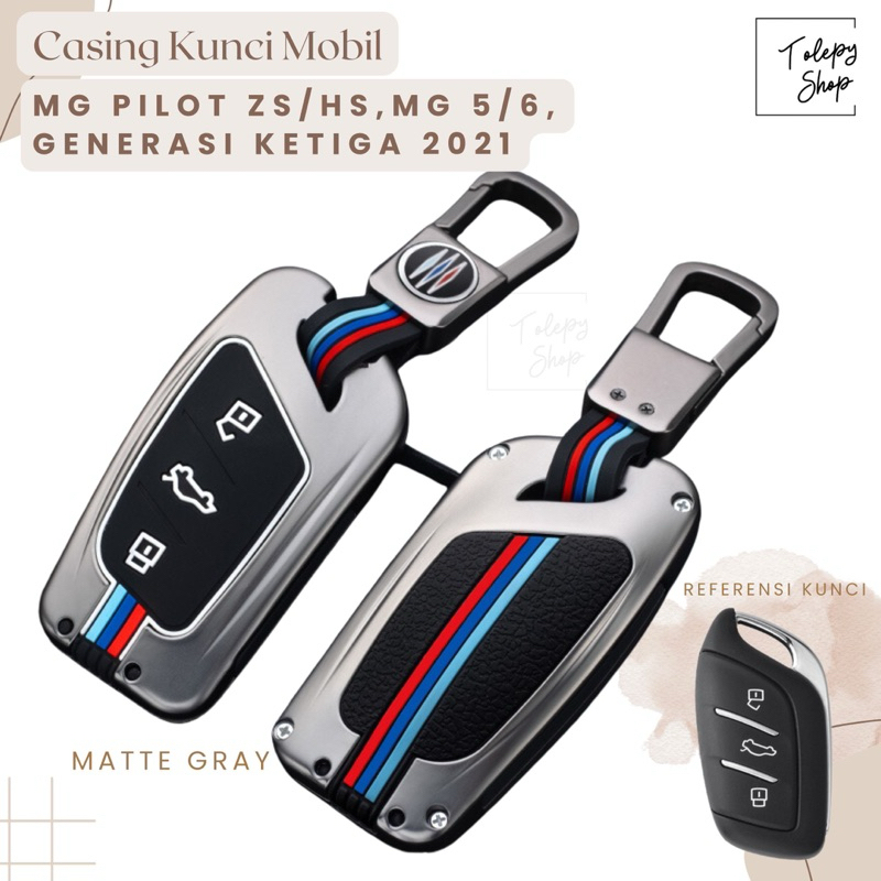 Cover Kunci MG HS / MG ZS / MG 5 / MG 4 EV / dll | Sarung Kunci Mobil | Car Key Cover