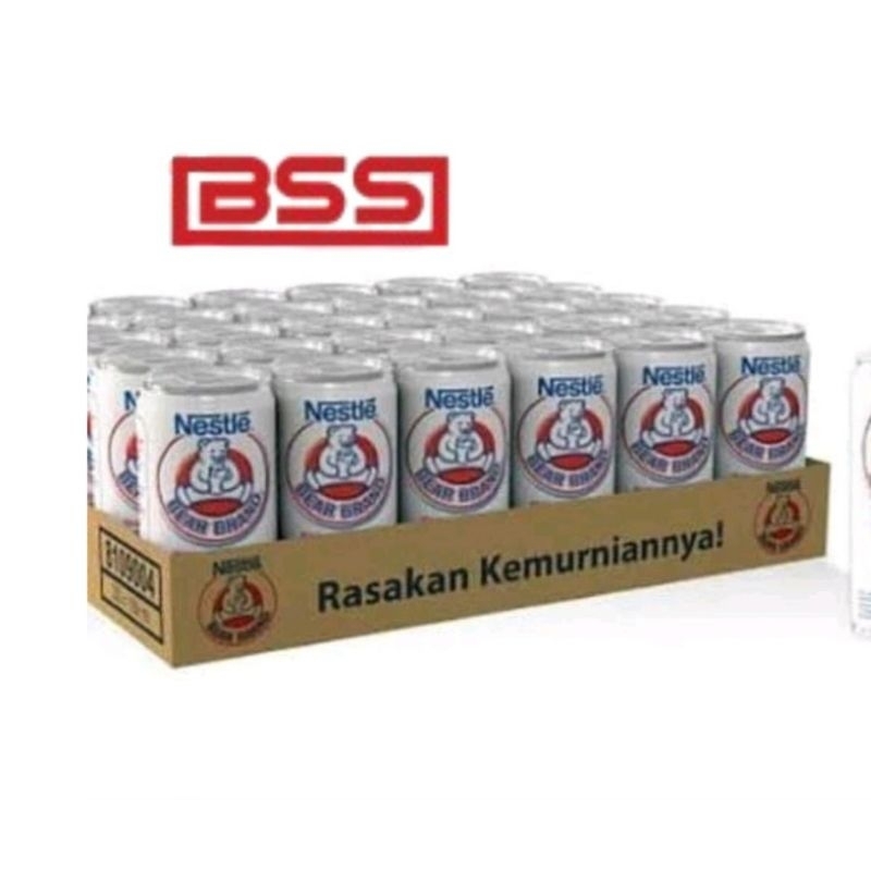 

BSS-Susu SterilBearBrand 189ml 1dus isi 30kaleng (SuBer)