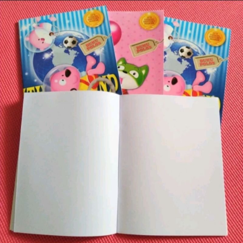 [BUKU TULIS 1 PAK] Buku Tulis Polos/Buku Tulis Vision/Buku Tulis Papper Star
