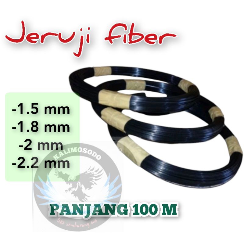 Jeruji fiber sangkar burung rol non kulit