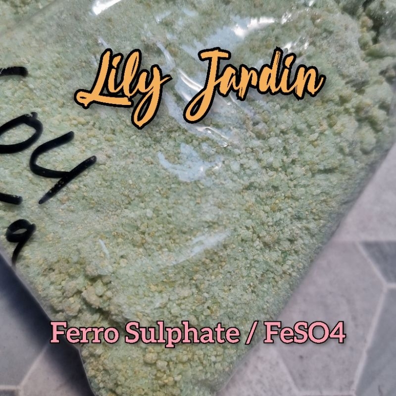 Ferro Sulphate / Ferro Sulfate / Fero Sulfat / Ferrous Sulphate / Tunjung - 1 Kg