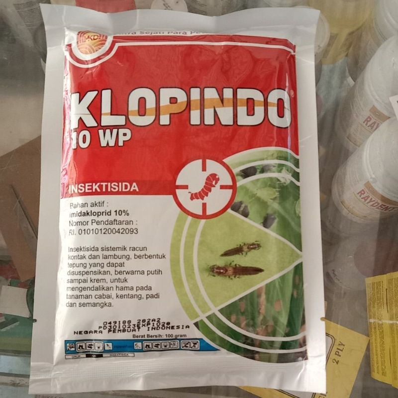INSEKTISIDA KLOPINDO 10 WP 100 GR