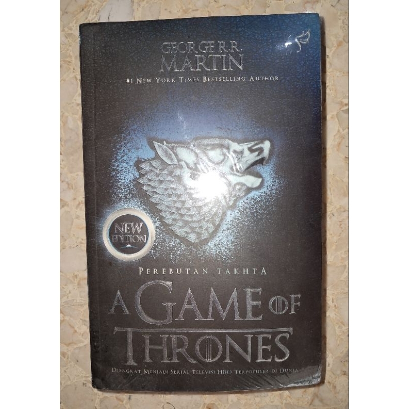 

Novel Game of Thrones Baru Segel Plastik