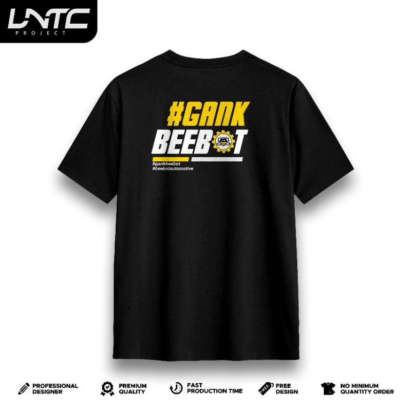 KAOS MOBIL GANK BEEBOT COTTON COMBED