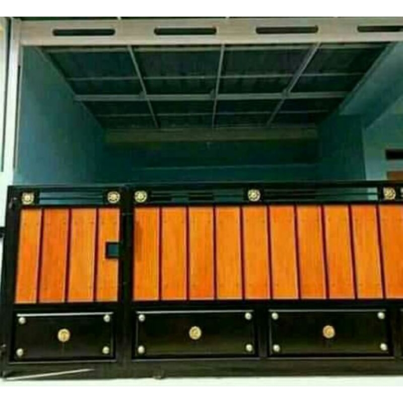 Pintu Pagar Rumah minimalis