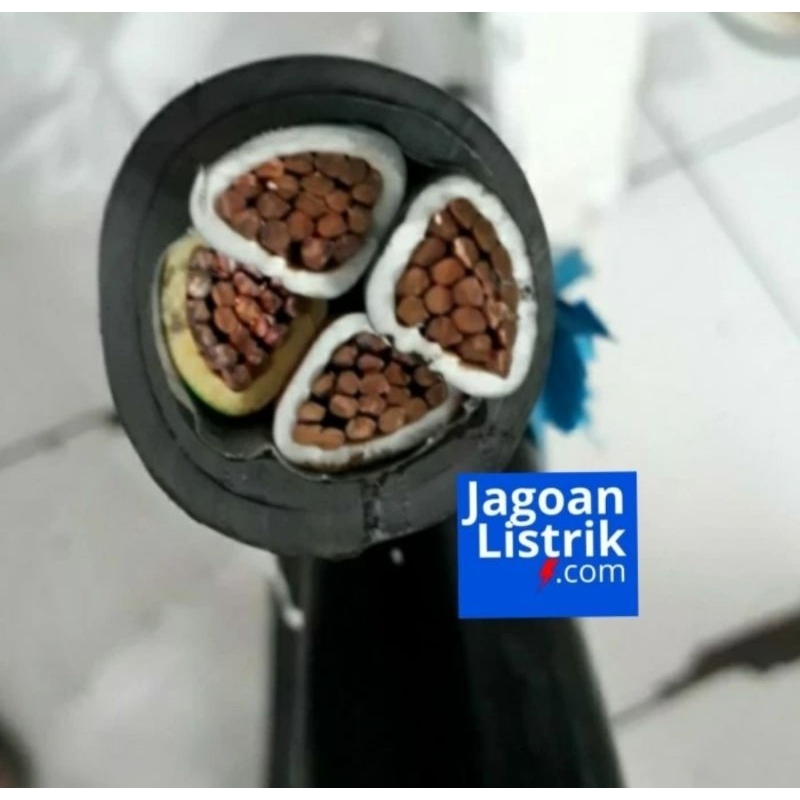 Kabel Listrik NYY 4x35 Supreme Kawat Tunggal Tembaga NYY 4 x 35 Hitam Supreme