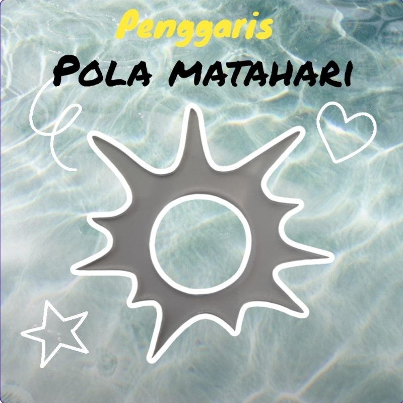 

Penggaris pola matahari