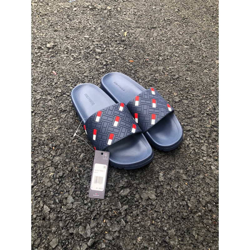 TOMMY HILFIGER SANDAL SLIPER SLIDE (ORIGINAL)