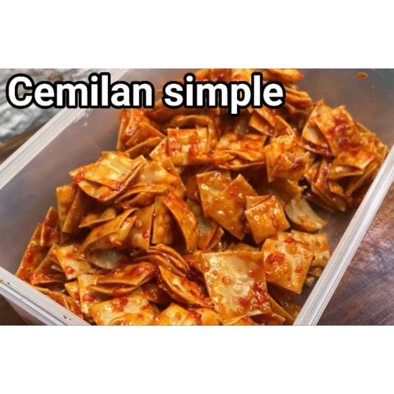 

keripik balado kulit pangsit 500g