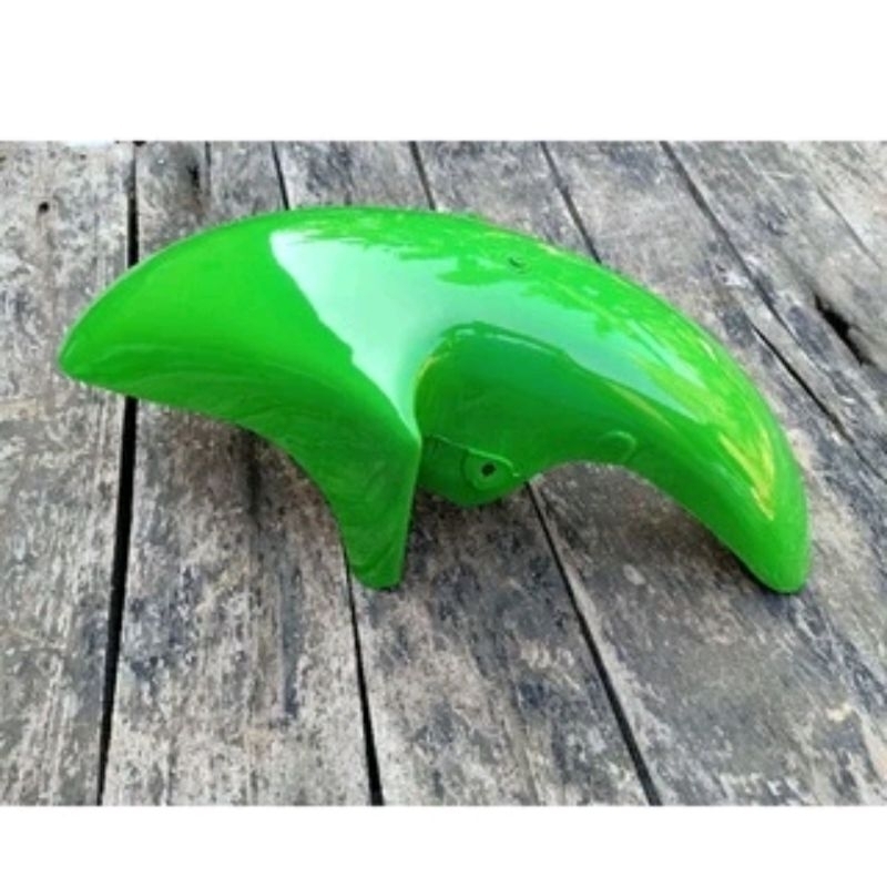 Slebor depan ninja rr ninja rr bahan abs hijau ijo ninja kawasaki