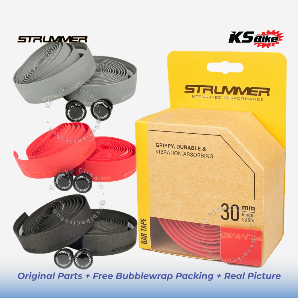 Bartape Strummer Sepeda Fixie Roadbike Comp EVA (HBT-0101) Bar Tape Handlebar Stang Sepeda Balap Dro