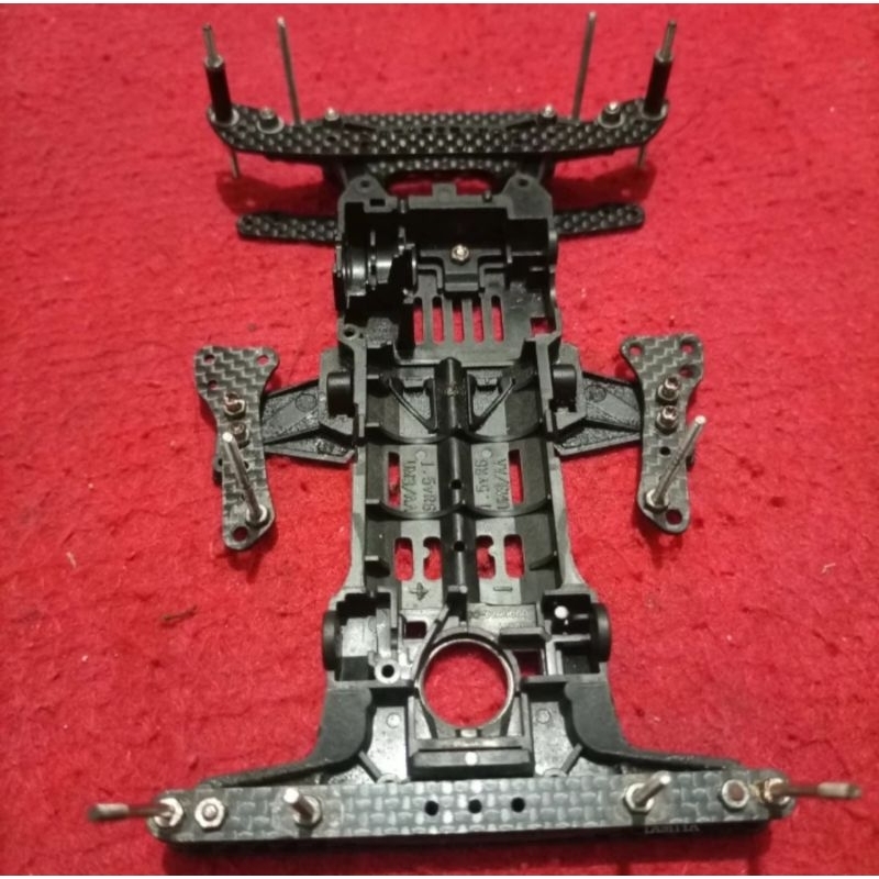 Tamiya side damper kosongan super 2 carbon