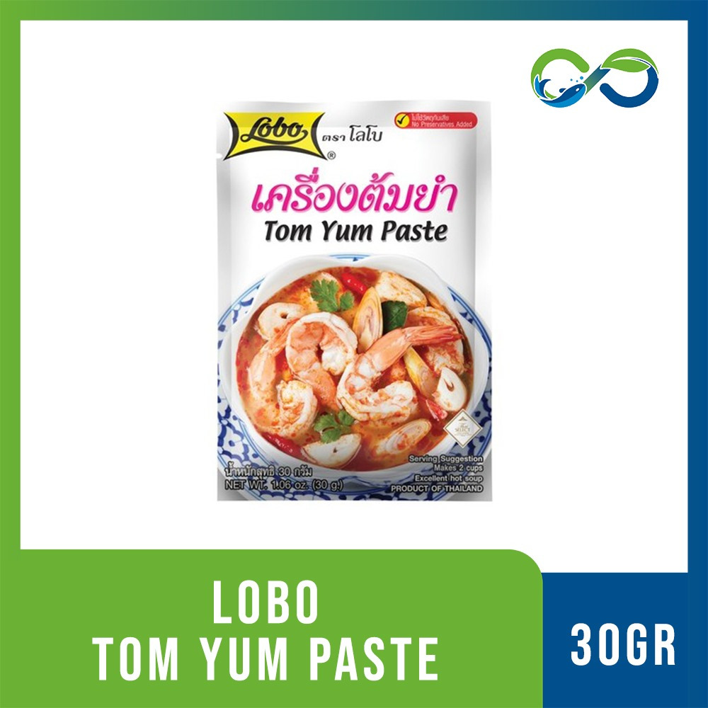 

[AquaEcoFarm] [Grosir] Lobo Tom Yum Paste / Bumbu Pasta Tom Yam 30 gram 1 Lusin (12 Pcs) Bandung