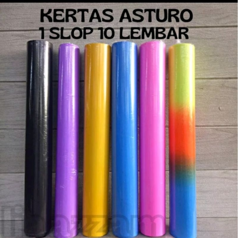 

1 Roll Kertas Karton Asturo Isi 10 Lembar uk 40x60