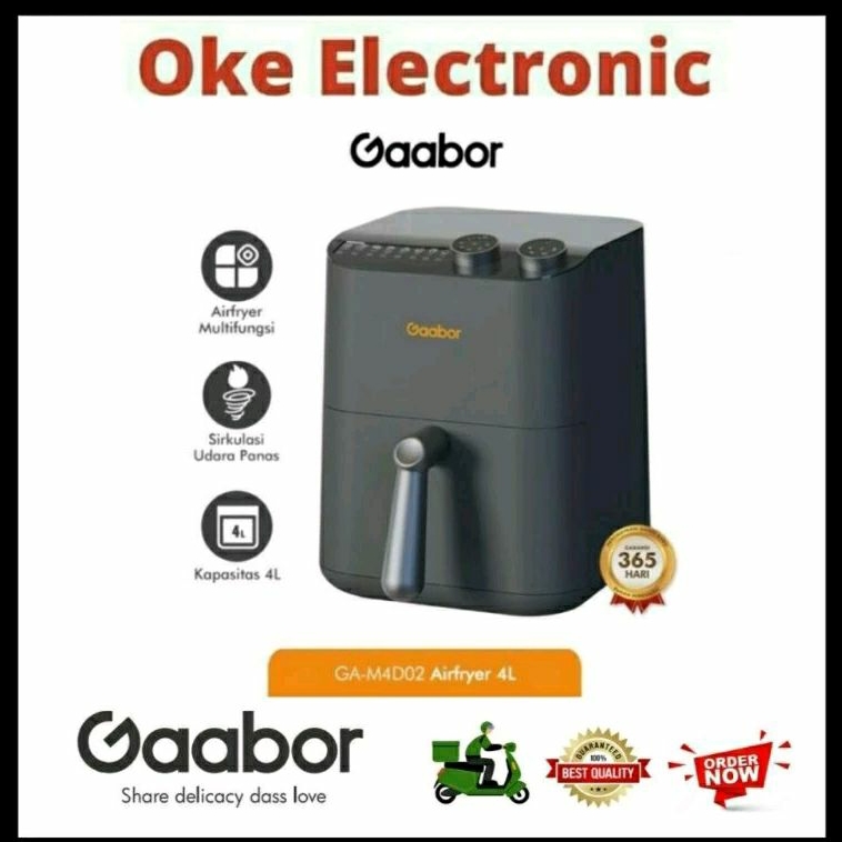 AIR FRYER GAABOR 4 LITER
