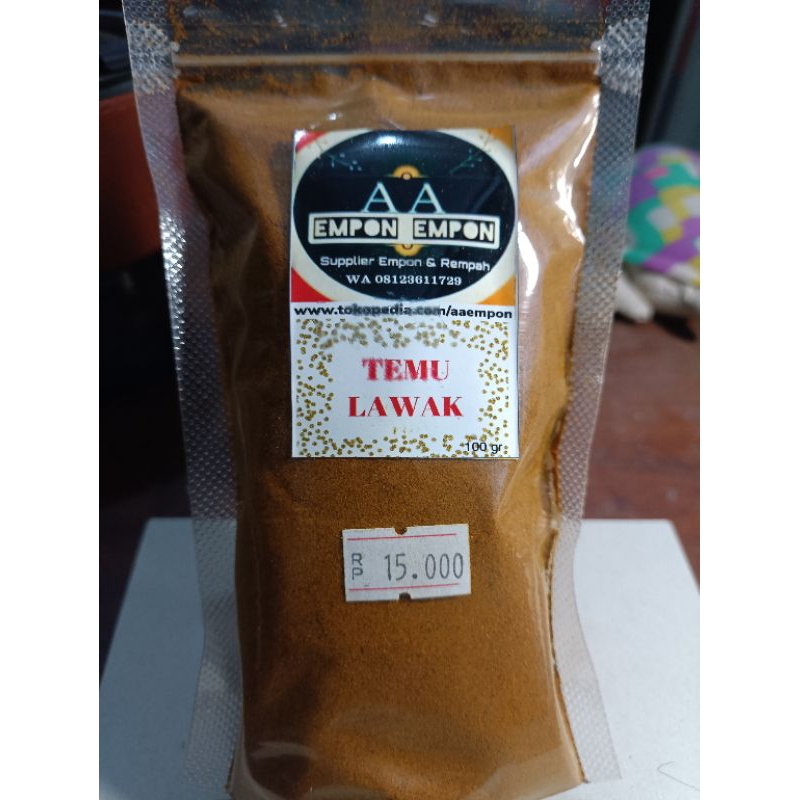 

Temulawak Bubuk Murni 100gr