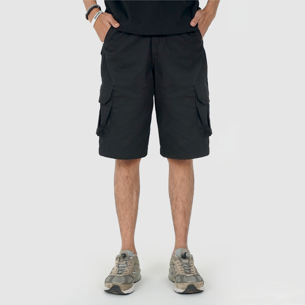 Fairgoods Celana Pendek Cargo Black