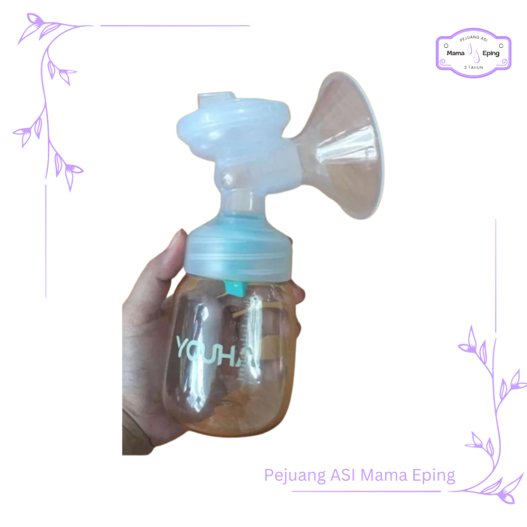 Kinmade Mini Valve Blue & Purple Untuk Pompa Asi