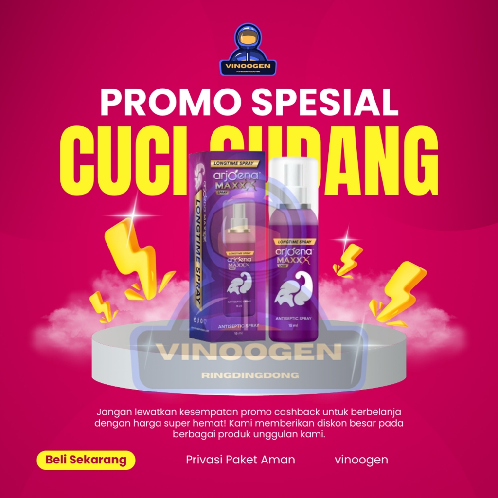Max Spray Obat Tahan Lama Spray - Obat Kuat Pria Original