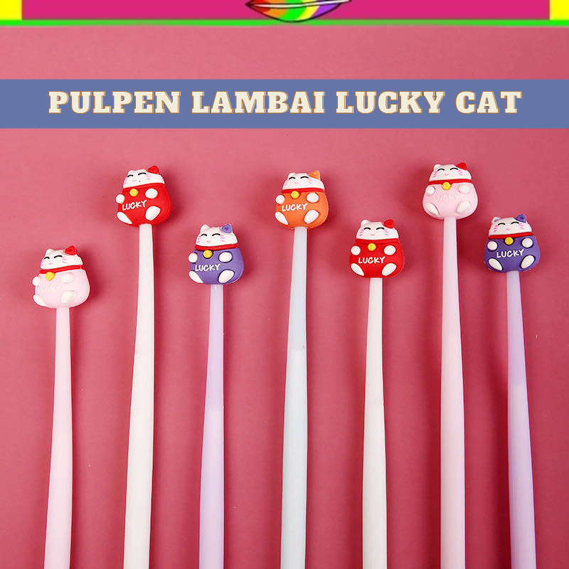 

PULPEN LAMBAI LUCKY CAT TINTA BIRU | PULPEN GOYANG LUCKY CAT | PULPEN LAMBAI KUCING TINTA HITAM | PULPEN GOYANG KUCING | CAT | PULPEN GEL TINTA HITAM DAN BIRU KUCING | KMK