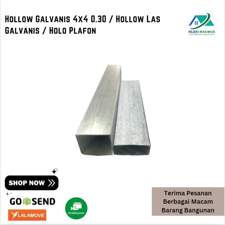 Hollow Galvanis 4x4 0.30 / Hollow Las Galvanis / Holo Plafon