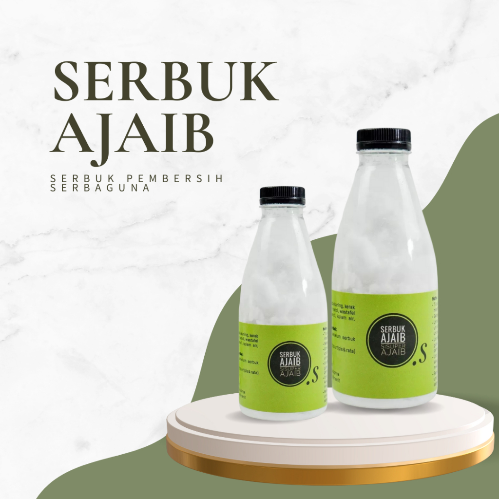 Serbuk Ajaib Pembersih Serba Guna/ Serbuk Ajaib Pembersih Kamar Mandi Instan/ Serbuk Ajaib Pembersih