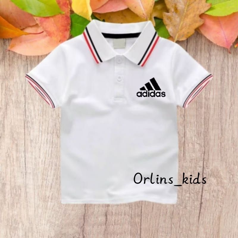 KAOS POLO WANGKI KRAH ANAK BORDIR ADIDAS 1